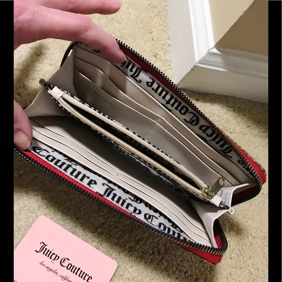 🆕🔥HTF/RARE JUICY COUTURE BEAUTIFUL RED&BROWN WALLET STILL IN THE BOX NWT&NIB - Picture 8 of 13